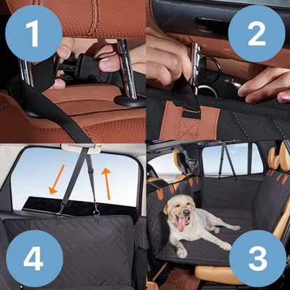 Rücksitzbezug für Hunde - Dog-Auto™