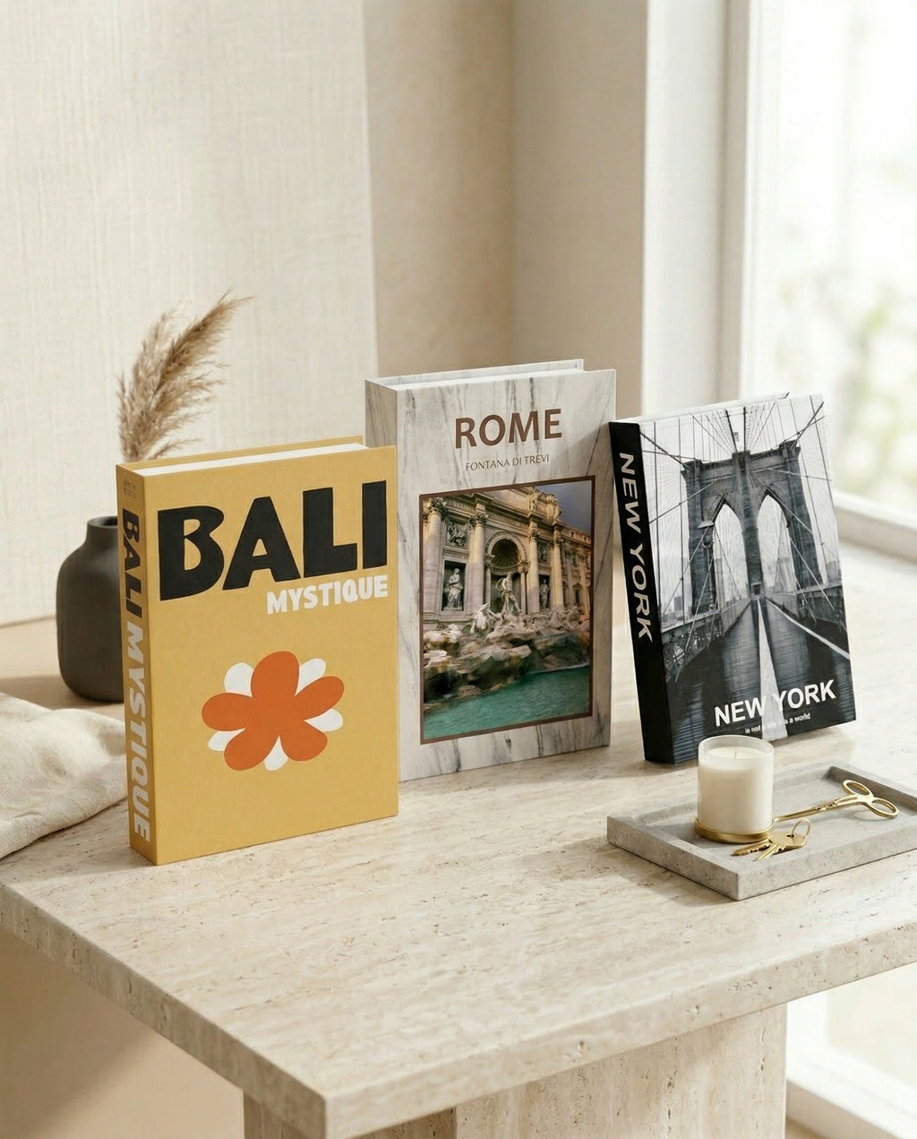 Dekorations-& Aufbewahrungsbücher Städte-Edition