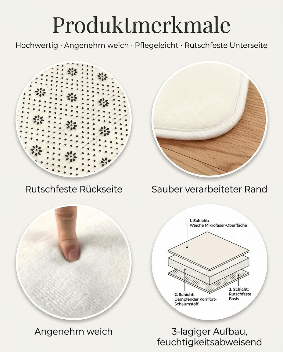 Blau farbig Tibetischer Mandala Teppich  - Thangka Kunst für Wohnzimmer & Schlafzimmer | Zen Deko